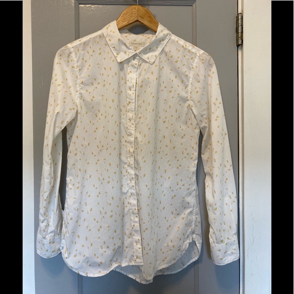 Garnet Hill floral print shirt - excellent condition - Picture 1 of 4